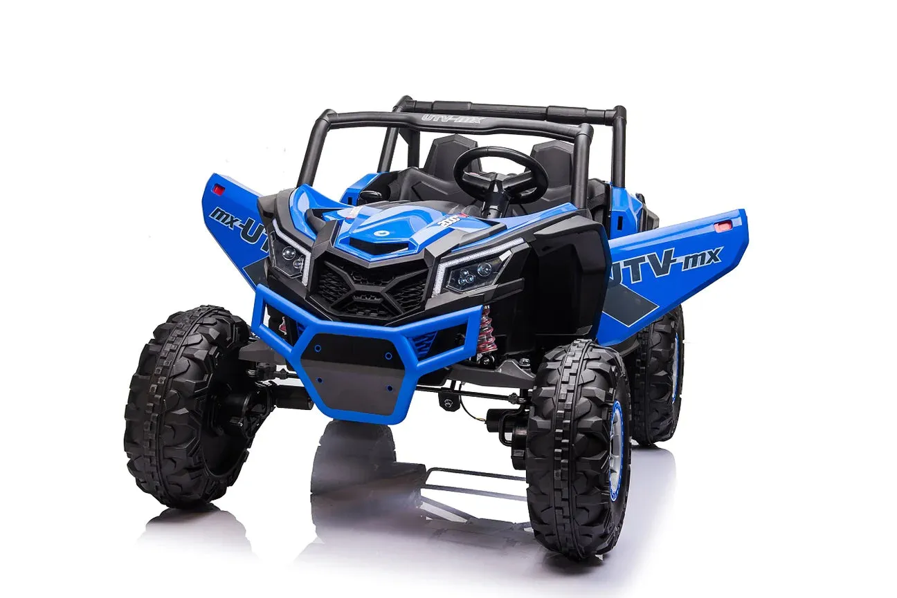 2025 Upgraded UTV XMX613 XXL | 4x4 | 24V | 2 Seater Ride-On | MP3 | Leather Seats | Rubber Tires | Remote