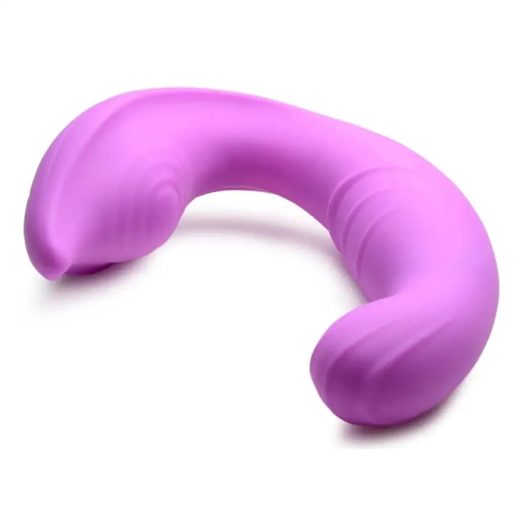 5x Come Hither Silicone Vibrator With Remote Control