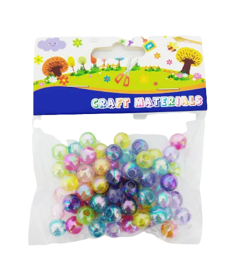 Asstd. Color Beads Plastic for Craft