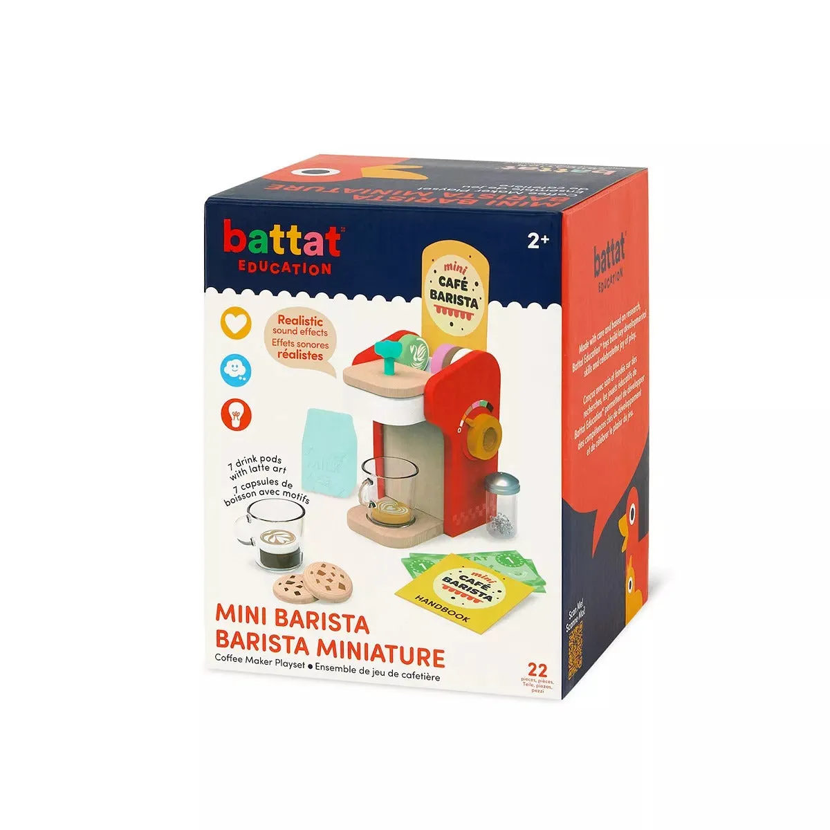Battat - Mini Barista Wooden Playset