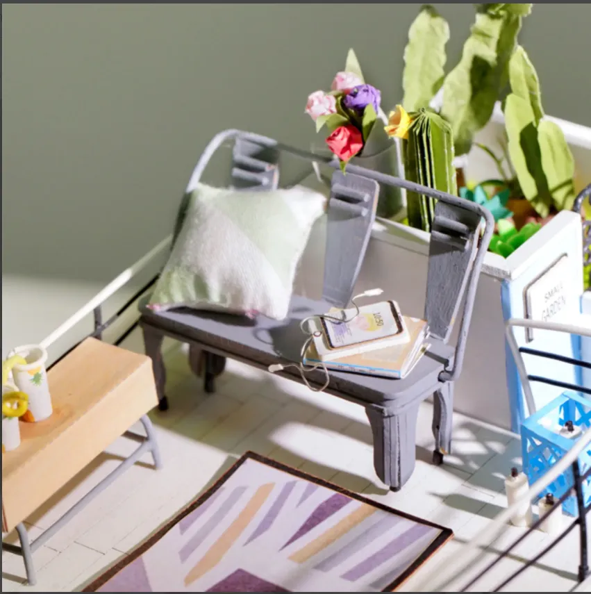DIY Miniature House Kit: Dora's Loft