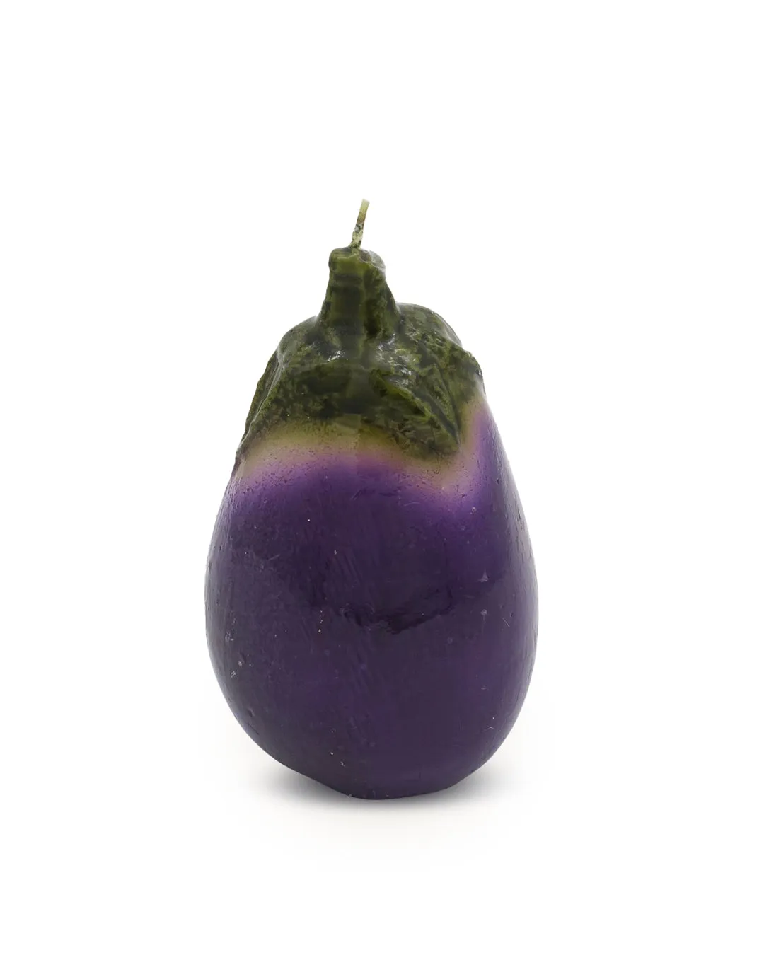 Eggplant candle
