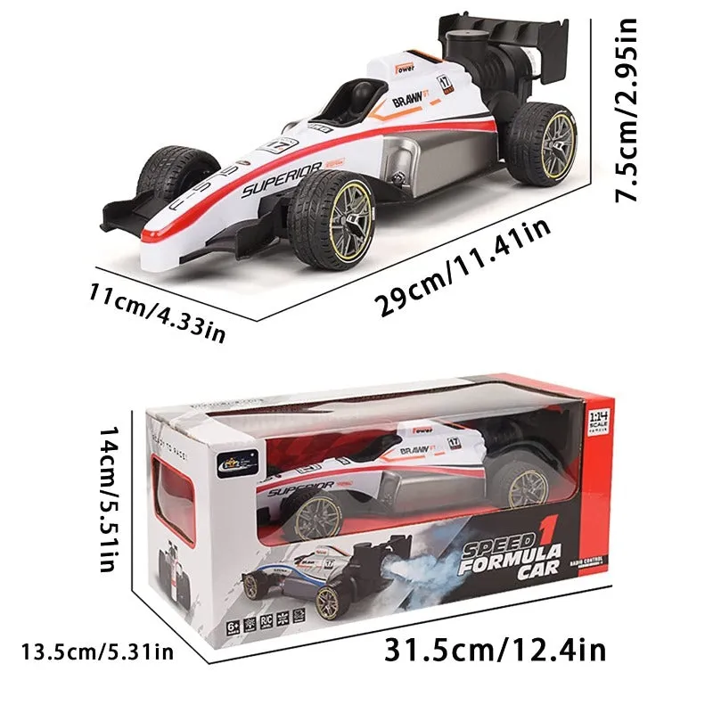 F1 Formula Spray High Speed Racing Remote Control Toy Car | Four Wheel Drive (F1 Formula Toy Car)