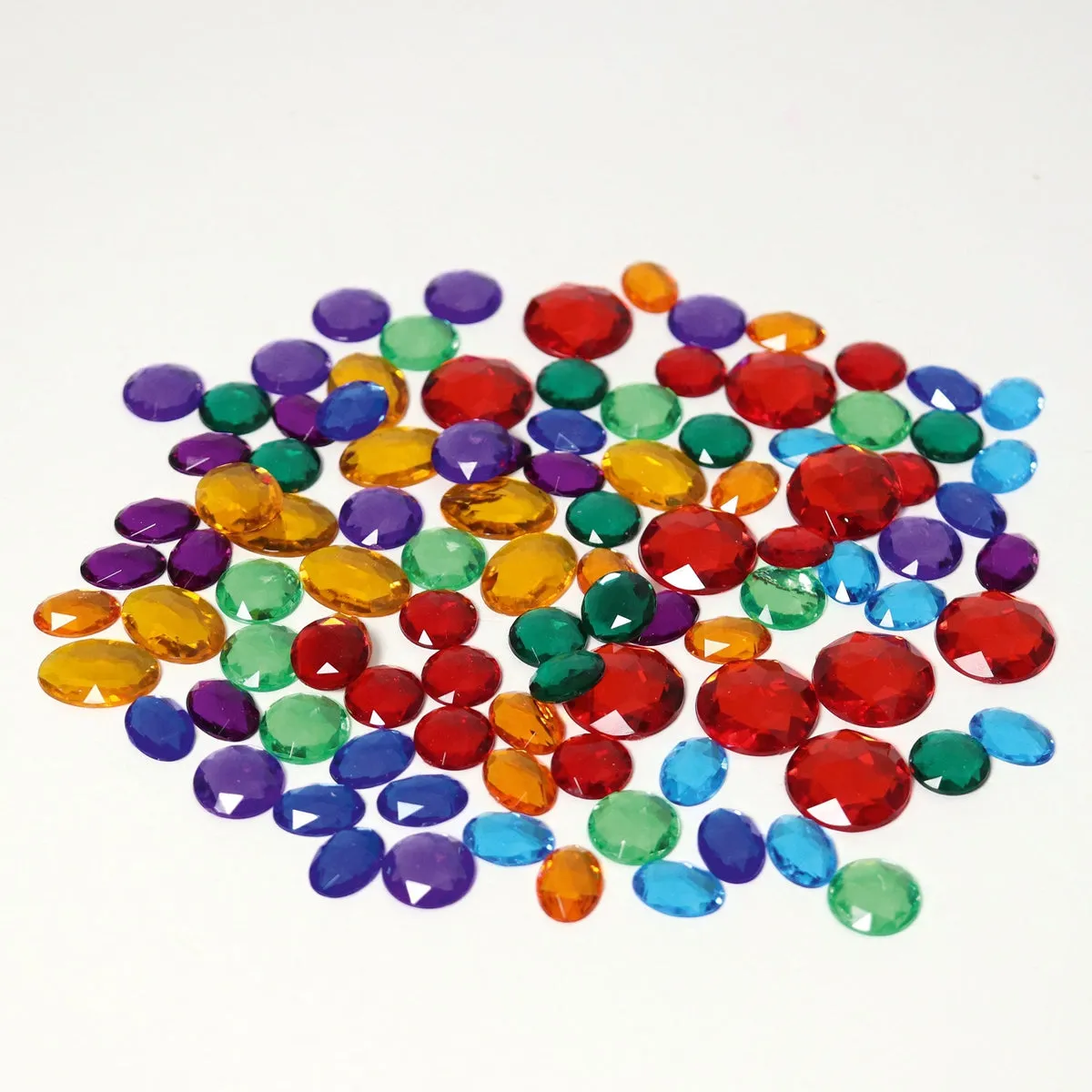 Grimm's acrylic rhinestones randomly sorted 100 pcs