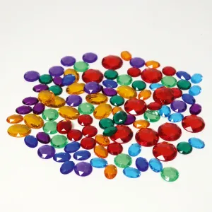 Grimm's acrylic rhinestones randomly sorted 100 pcs