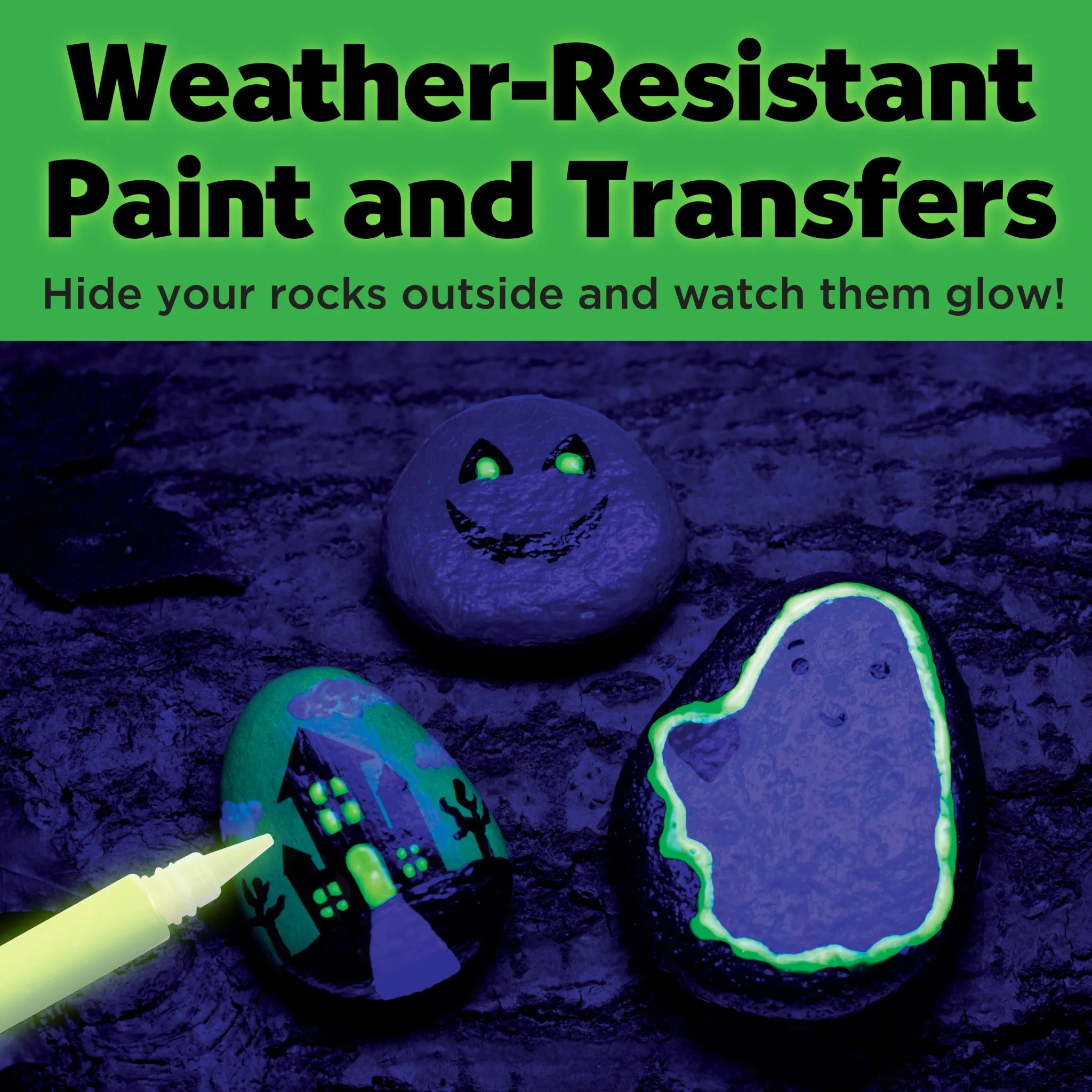 Halloween Hide & Seek Rock Painting - #6368000