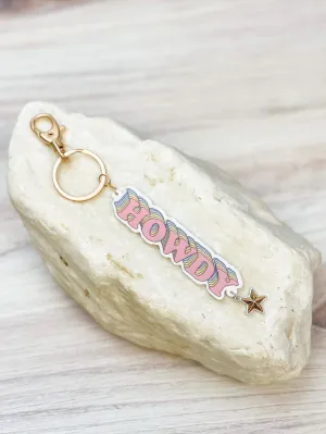 'Howdy' Echo Keychain