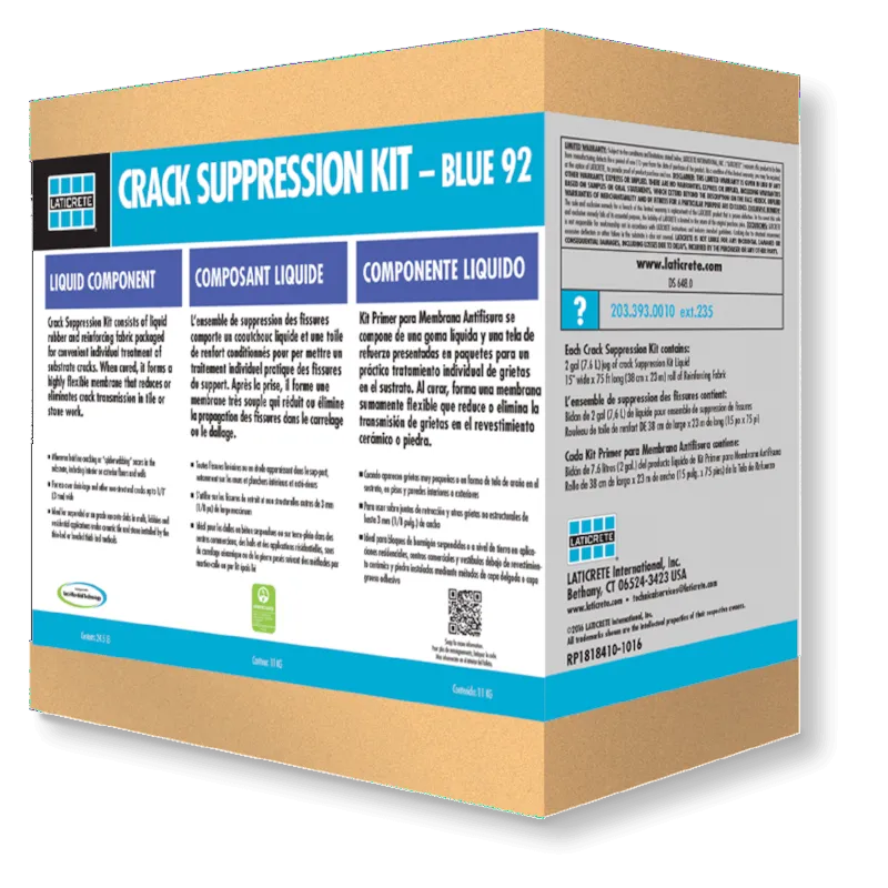 Laticrete Crack Suppression Kit