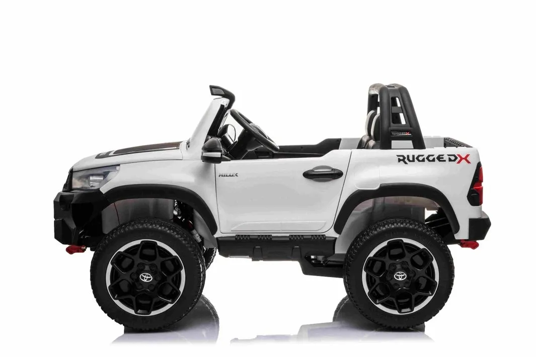 Licensed 2025 Toyota HiLux Ride On Car | 24V | 2 Seater | Upgraded | Leather Seats | Rubber Tires | Remote