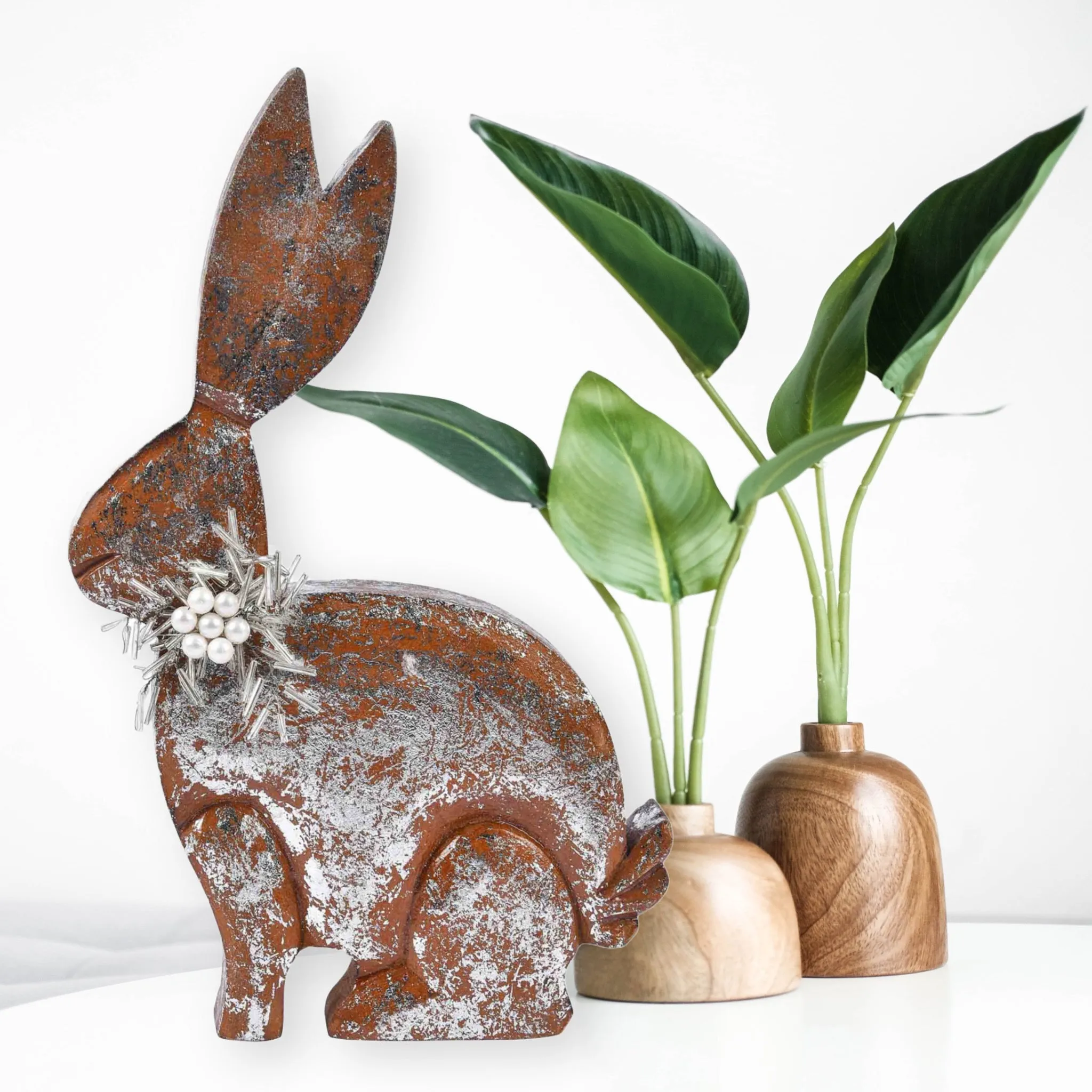 No Bunny Like U Spring | Easter Decor in Natural, Silver