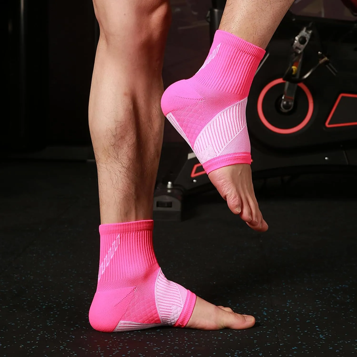 NuCamper Ankle Brace Compression Socks for Achilles Tendonitis Relief,Ankle Compression Sleeve Foot Support for Men & Women Heel Spurs,Foot Swelling,Fatigue & Sprain Arch Support for Daily Wear