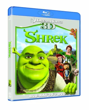 Shrek 3D (Blu-ray 3D   Blu ray   DVD) [2001]