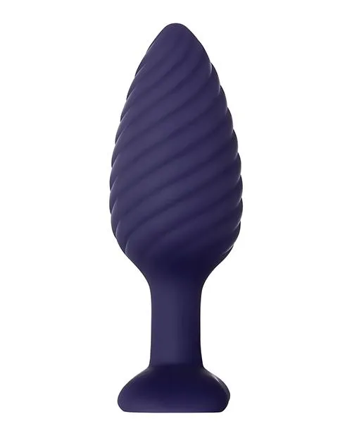 Wicked Twister Rechargeable Anal Plug w/Remote